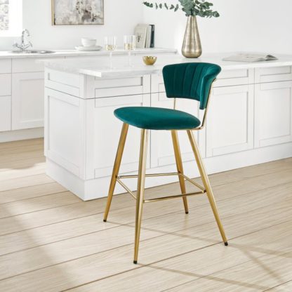 d859d54a78cdc3a603e939b5144b713ab03240c8c26aecc0638e235ccea47200.jpg An Image of Kendall Bar Stool, Velvet