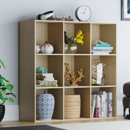ebca1dbe41f0482fe081b56cd4982a4bce366b5014be4ded87dbbaae5429e534.jpg An Image of Vida Designs Durham 3x3 Cube Storage Unit