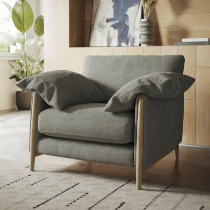 ec62eeab466f505daf40707339729e1cbc04e0ecdd8bc564724bf4fdcbf0894f.jpg An Image of Hector Tonal Plush Chenille Snuggle Chair
