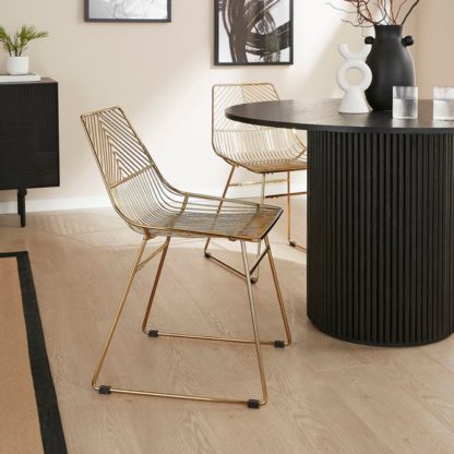 ed307c68050824a86841fb29f6001aee4fe8467a8f0b5dd2a4f8ff1ea83d0fc9.jpg An Image of Set of 2 Siena Dining Chairs