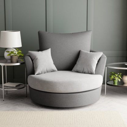 ee807a907a949e1dd61dbd1df6d7da72e69a0ee80146ca2c21be064e2a7eb3ac.jpg An Image of Blake Soft Faux Leather Combo Swivel Chair
